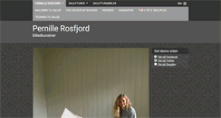 Desktop Screenshot of pernillerosfjord.com